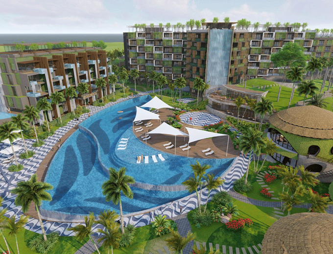 Mẫu thiết kế khách sạn kết hợp nghỉ dưỡng tại Vũng Tàu